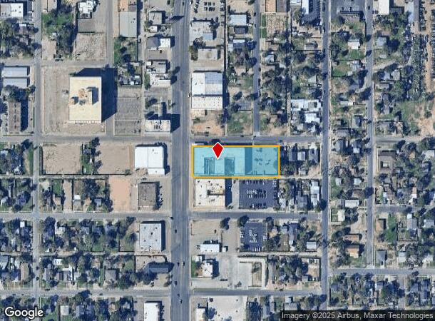  2101 Avenue Q, Lubbock, TX Parcel Map