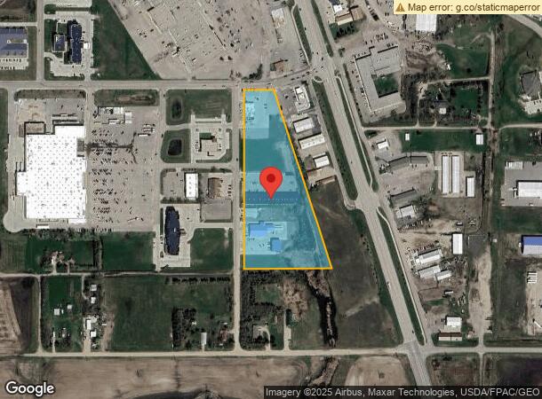  2619 8Th Ave Sw, Jamestown, ND Parcel Map