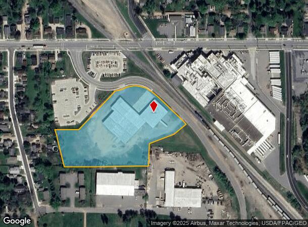  1328 Curling Way, Wausau, WI Parcel Map