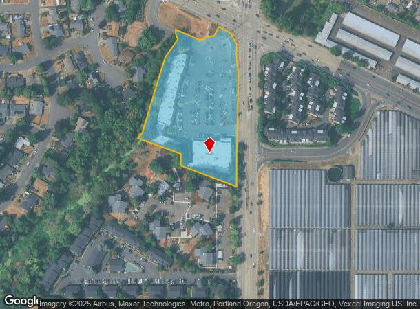 725 Sw 185Th Ave, Beaverton, OR Parcel Map