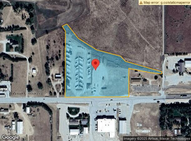  809 E Avenue A, Cimarron, KS Parcel Map