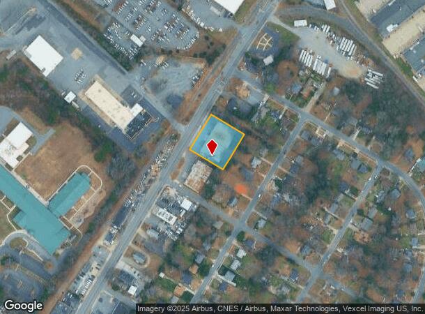 2908 N Graham St, Charlotte, NC Parcel Map