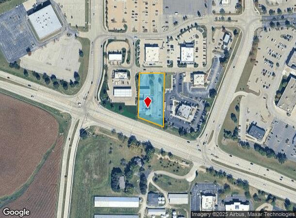  7400 N Orange Prairie Rd, Peoria, IL Parcel Map