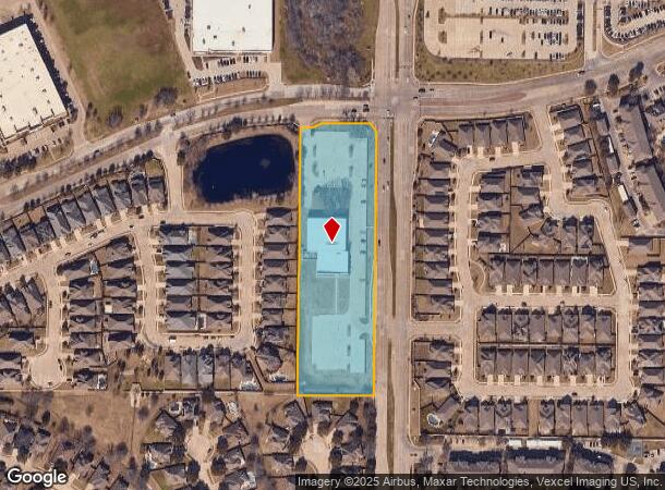 2700 Denton Tap Rd, Coppell, TX Parcel Map
