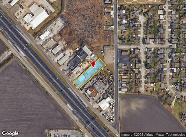 838 S Padre Island Dr, Corpus Christi, TX Parcel Map