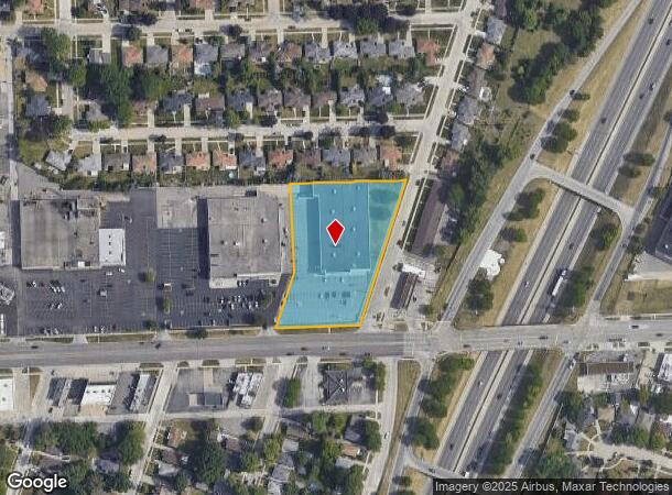 19001 E 9 Mile Rd, Eastpointe, MI Parcel Map