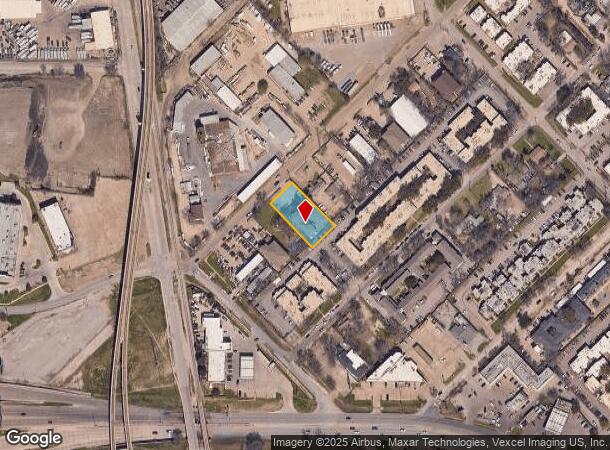 2826 Storey Ln, Dallas, TX Parcel Map