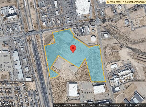  7850 Paseo Del Norte Blvd, El Paso, TX Parcel Map