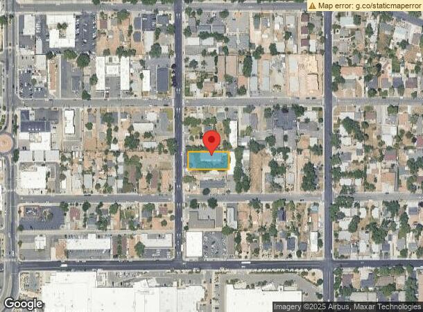  1668 Locust St, Reno, NV Parcel Map