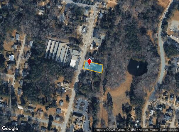  839 S Main St, Wake Forest, NC Parcel Map