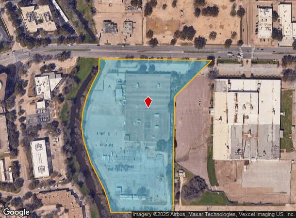  1508 W Mockingbird Ln, Dallas, TX Parcel Map