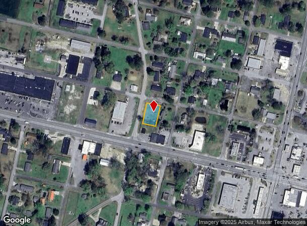  112 N Railroad Ave, Beulaville, NC Parcel Map