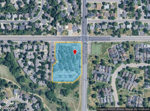  7200 E Dry Creek Rd, Centennial, CO Parcel Map