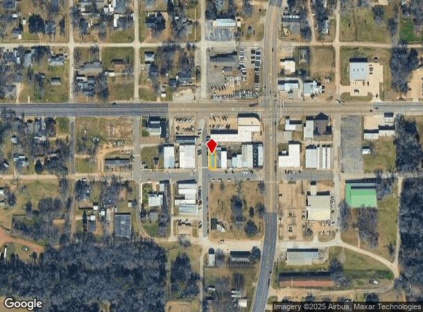 126 W Main St, Frankston, TX Parcel Map
