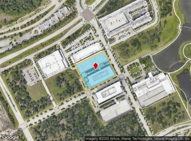 1700 City Plaza Dr, Spring, TX Parcel Map