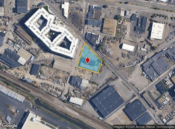  114 Spring St, Everett, MA Parcel Map