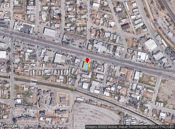  6700 Alameda Ave, El Paso, TX Parcel Map