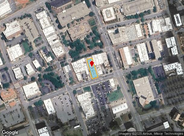  127 W Main St, Spartanburg, SC Parcel Map