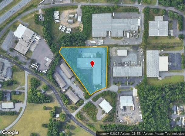 6210 Hacker Bend Ct, Winston Salem, NC Parcel Map