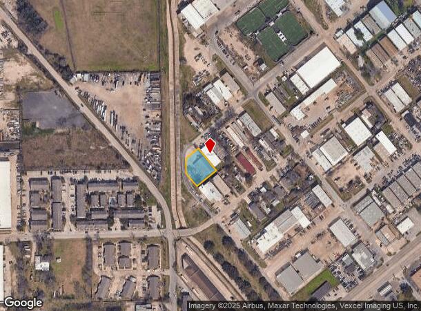  1416 Virginia St, South Houston, TX Parcel Map