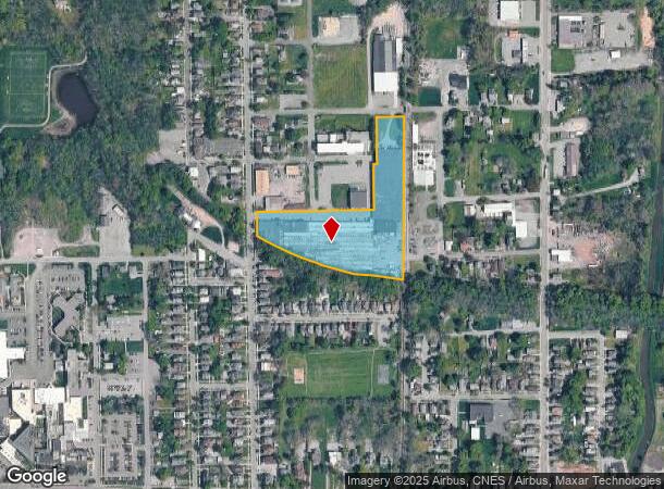 122 N Genesee St, Geneva, NY Parcel Map