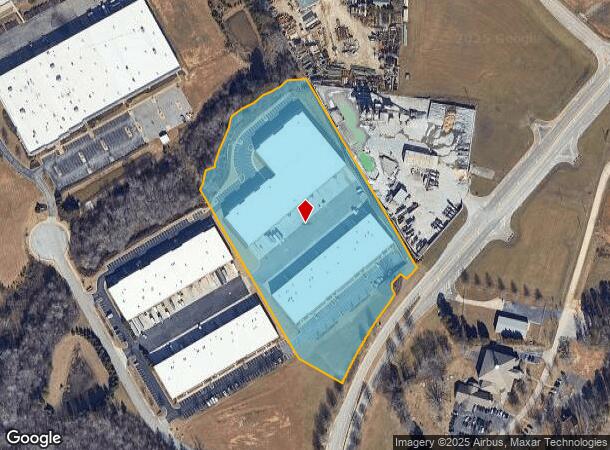4042 Enterprise Way, Flowery Branch, GA Parcel Map