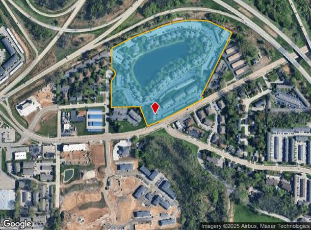  2585 University Ave, Green Bay, WI Parcel Map