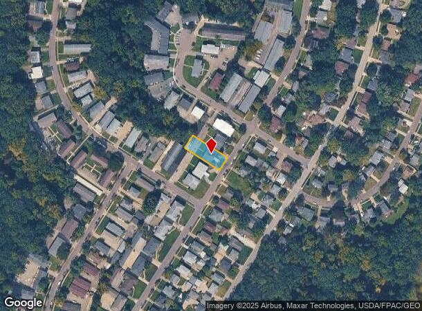 558 Treeside Dr, Akron, OH Parcel Map