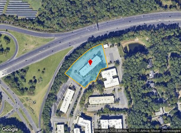  3733 National Dr, Raleigh, NC Parcel Map