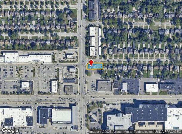 2115 Warrensville Center Rd, Cleveland, OH Parcel Map