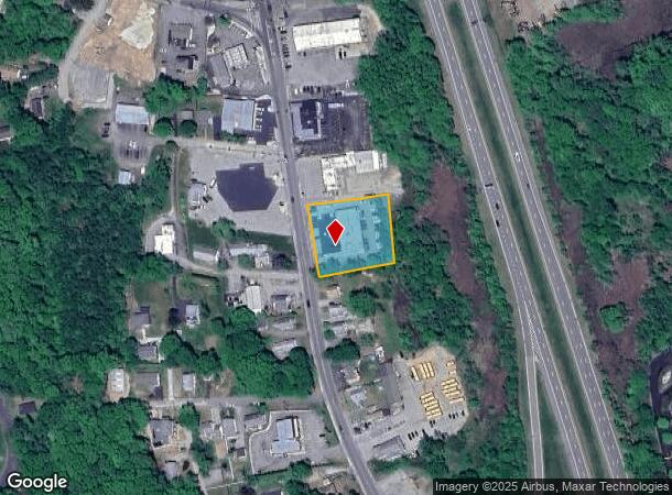 155 Thompson Rd, Webster, MA Parcel Map