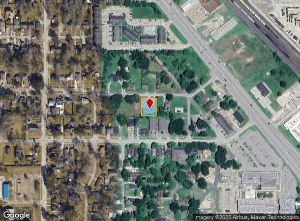 640 E Pipkin St, Beaumont, TX Parcel Map