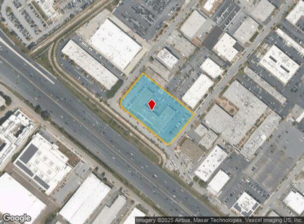 1818 Gilbreth Rd, Burlingame, CA Parcel Map