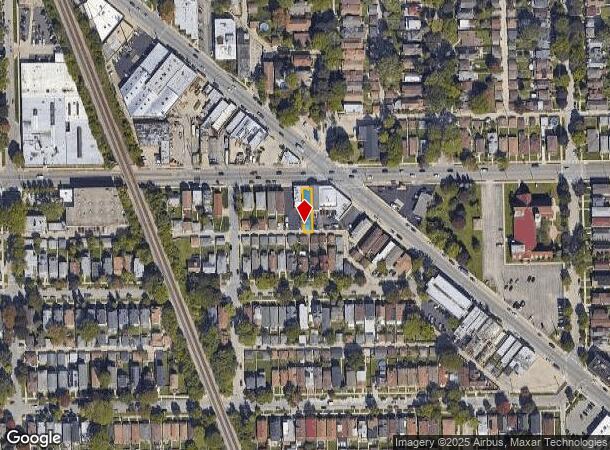  4943 W Foster Ave, Chicago, IL Parcel Map