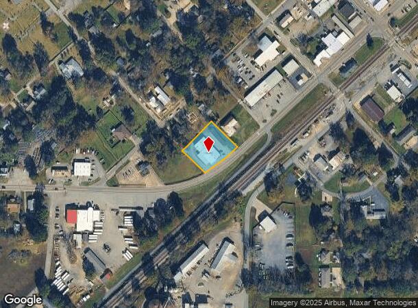  316 W Center St, Beebe, AR Parcel Map