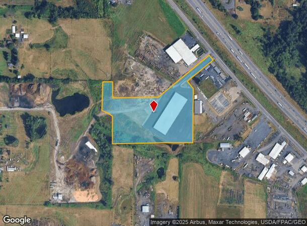 215 Hamilton Rd N, Chehalis, WA Parcel Map