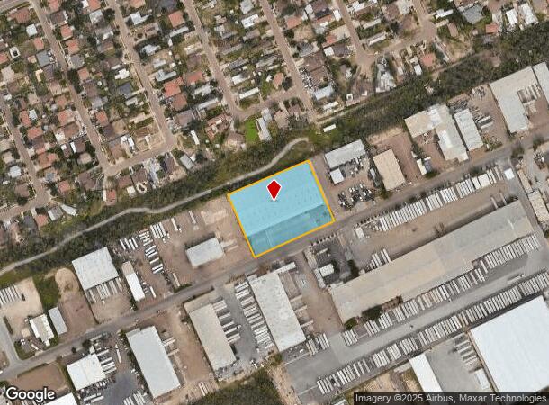 205 Flecha Ln, Laredo, TX Parcel Map