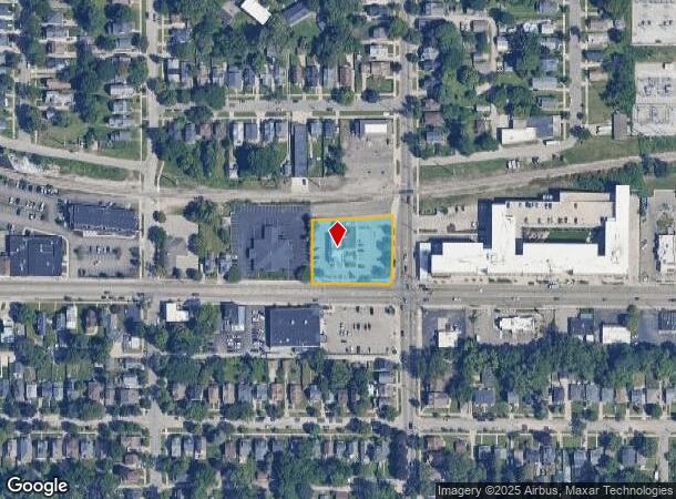 959 Michigan St Ne, Grand Rapids, MI Parcel Map