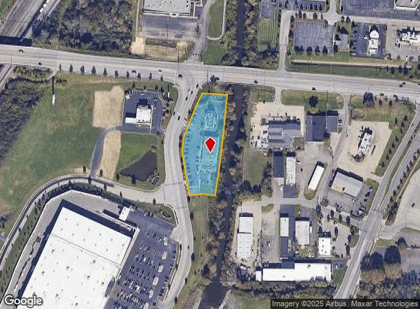 2520 Cunningham Rd, Cincinnati, OH Parcel Map