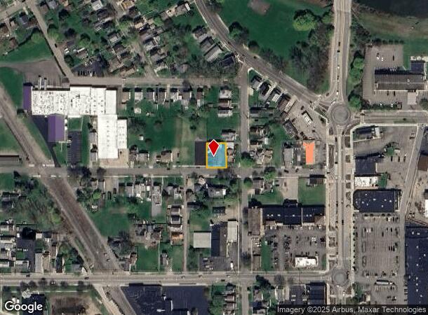  204 Coleman St, Olean, NY Parcel Map