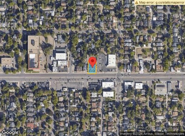  4535 E Colfax Ave, Denver, CO Parcel Map