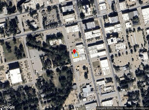 207 S Mill St, Cleburne, TX Parcel Map