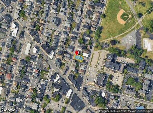  178 Thomas St, Fall River, MA Parcel Map
