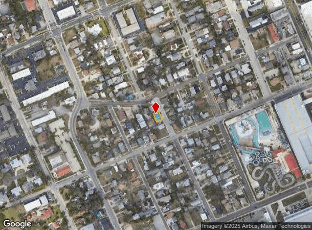 313 N Oleander Ave, Daytona Beach, FL Parcel Map