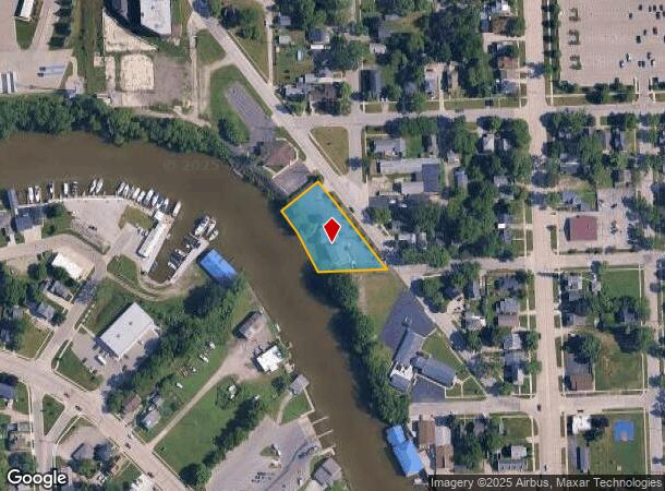  1005 River St, Port Huron, MI Parcel Map