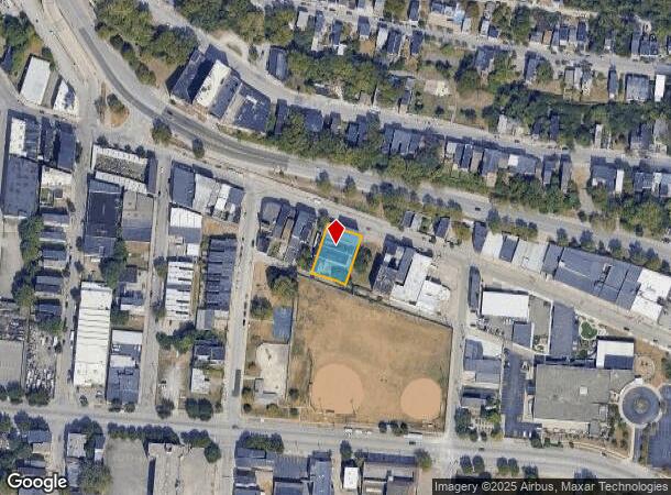 2127 Central Ave, Cincinnati, OH Parcel Map