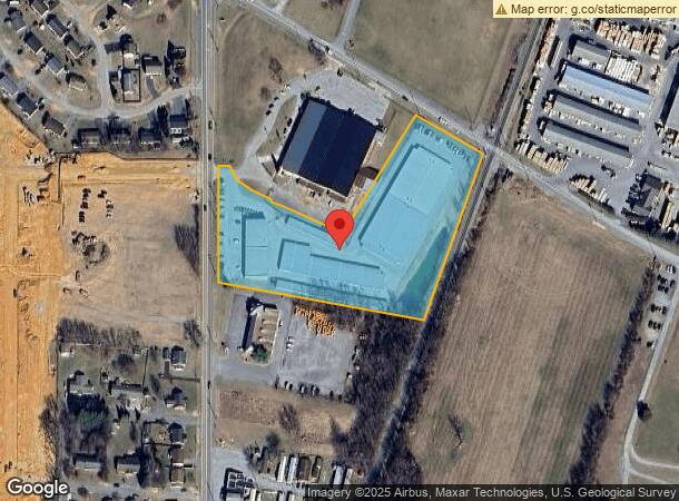  1186 N Mildred St, Charles Town, WV Parcel Map