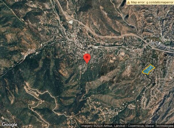  161 Crystal Park Rd, Manitou Springs, CO Parcel Map