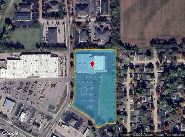  3075 Middle Rd, Columbus, IN Parcel Map