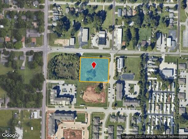  2620 W Grand St, Springfield, MO Parcel Map